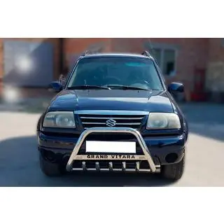 Priekšējais aizsargstienis (bull bar) WT004 (nerūsējošais tērauds) Suzuki Vitara 1998–2006 foto 1