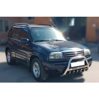 Priekšējais aizsargstienis (bull bar) WT004 (nerūsējošais tērauds) Suzuki Vitara 1998–2006 foto 2