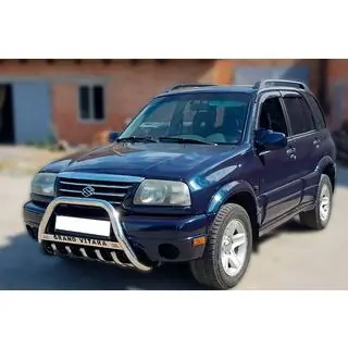 Priekšējais aizsargstienis (bull bar) WT004 (nerūsējošais tērauds) Suzuki Vitara 1998–2006 foto 3
