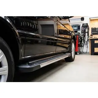 Sānu pakāpieni RedLine V1 (2 gab., alumīnijs) foto 1