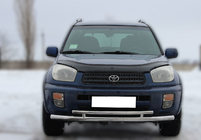 Toyota Rav 4 2001–2005 Priekšējais aizsargstienis ST014-1 (nerūsējošais tērauds) foto 1