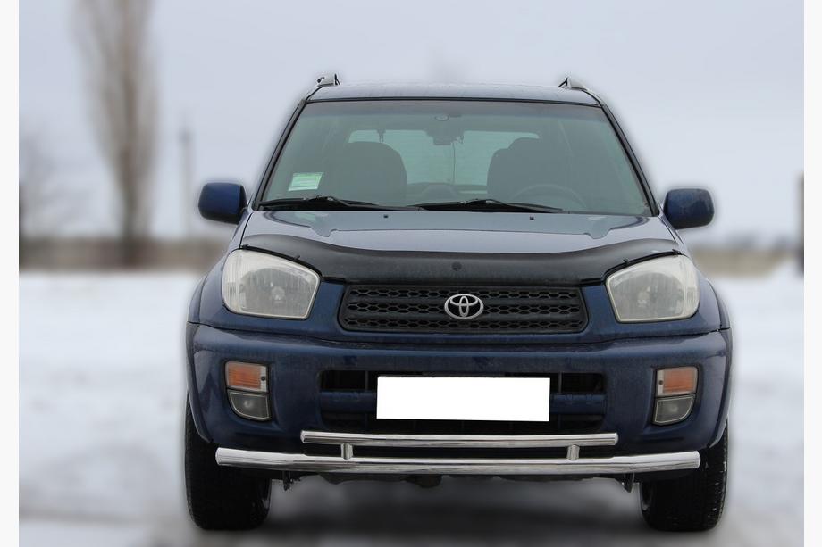 Toyota Rav 4 2001–2005 Priekšējais aizsargstienis ST014-1 (nerūsējošais tērauds) Image