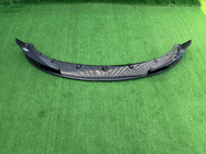 BMW 4 sērija F32/F33/F36 2012–2020 B-prece priekšējā bampera lūpa (lip spoilers) DPT Flap V-3 (M-Sport, melns spīdīgs) foto 2