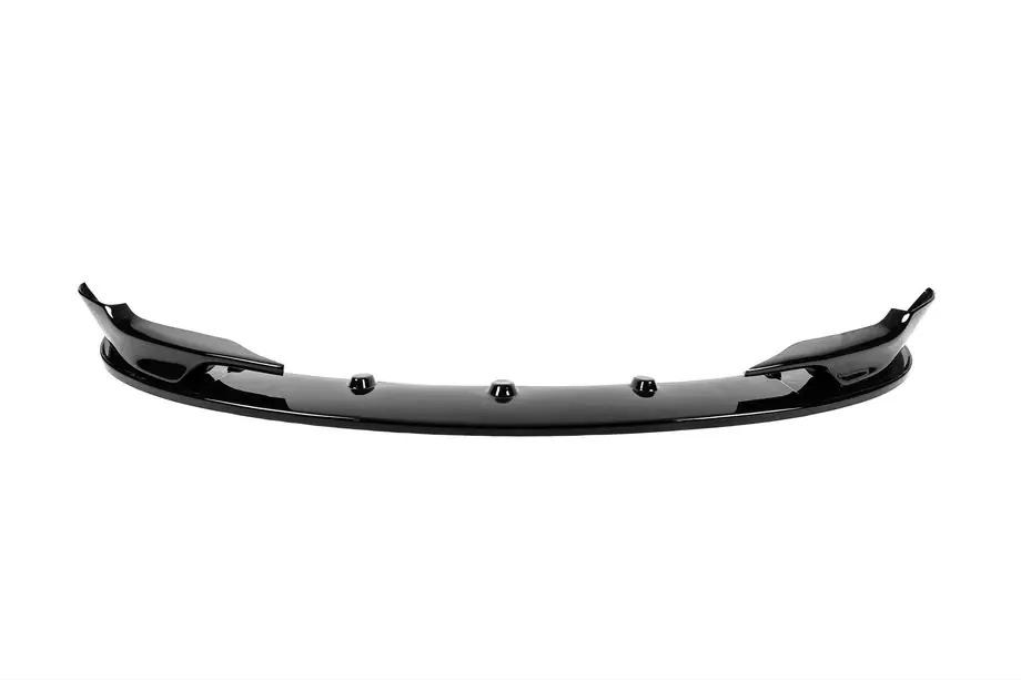 BMW 4 sērija F32/F33/F36 2012–2020 B-prece priekšējā bampera lūpa (lip spoilers) DPT Flap V-3 (M-Sport, melns spīdīgs) Image