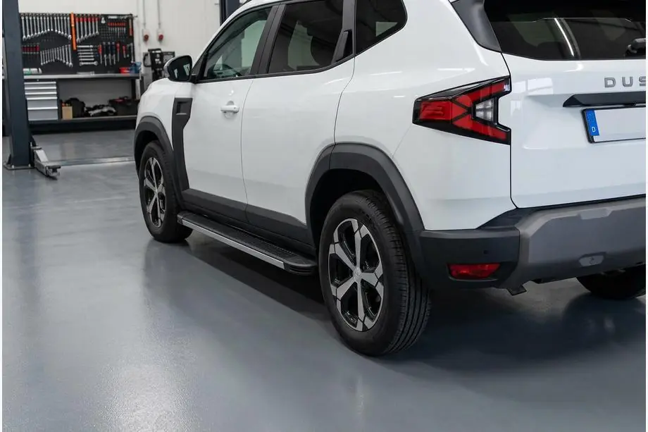 Dacia Duster 2024– Sānu sliekšņi Maya V1 (2 gab., alumīnijs) Foto 1