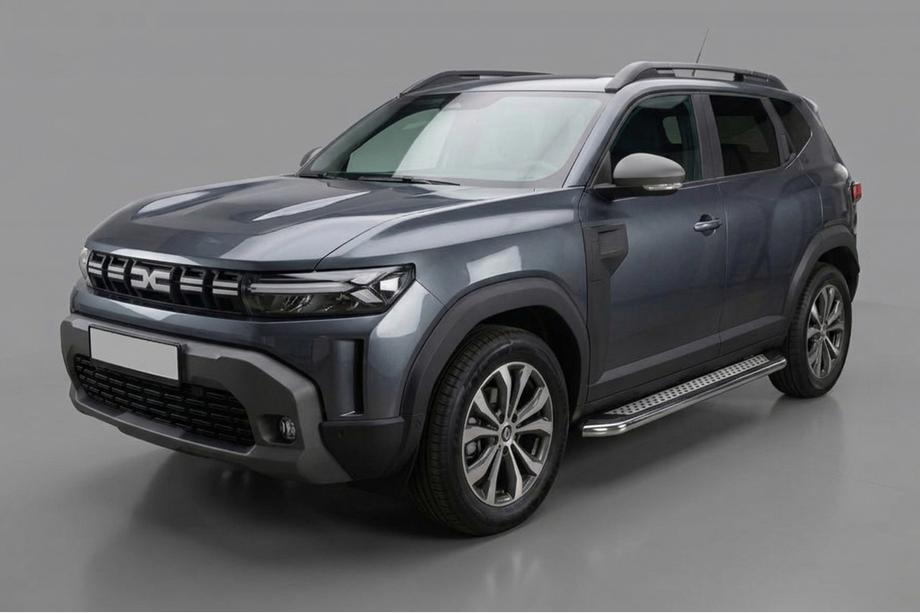 Dacia Duster 2024– Sānu pakāpieni Maydos V2 (2 gab., alumīnijs/nerūsējošais tērauds) Image
