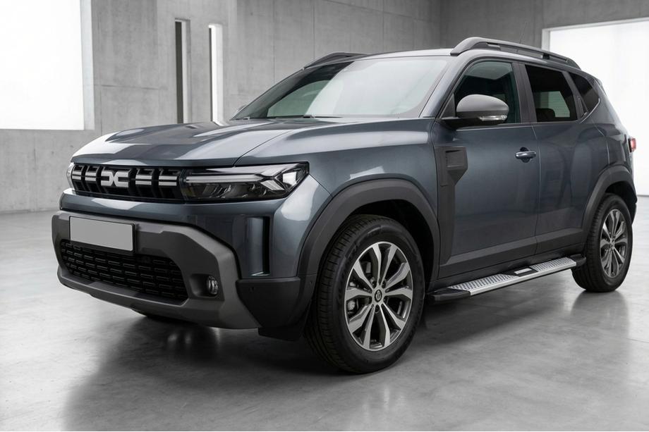 Renault Duster 2024– Mevsim Grey sānu pakāpieni (2 gab., alumīnijs) Image