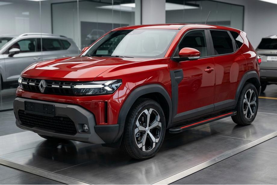 Renault Duster 2024– Sānu pakāpieni Maya Red (2 gab., alumīnijs) Image