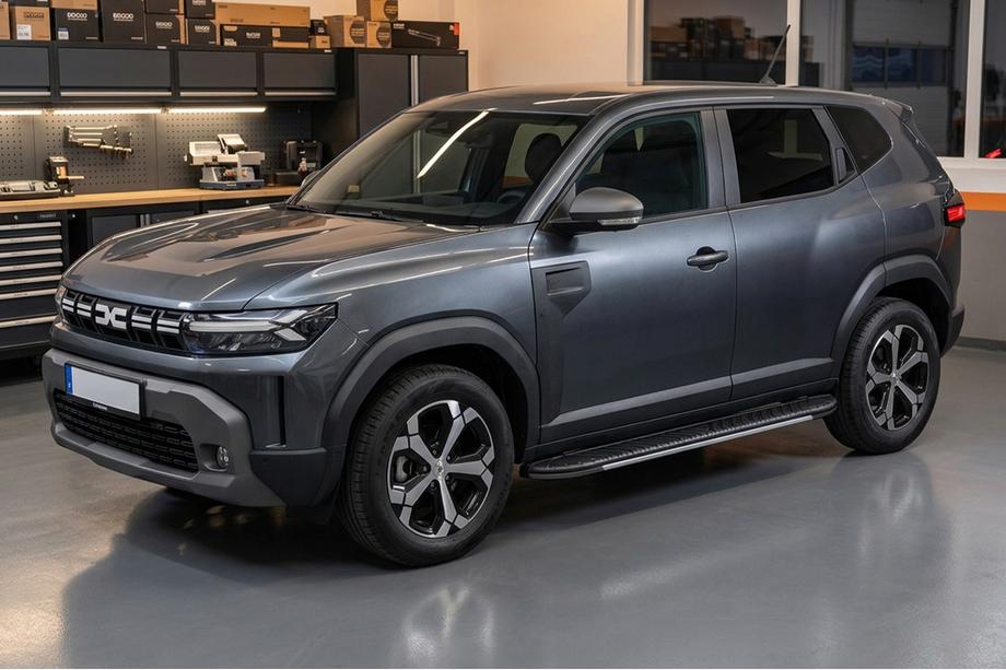 Renault Duster 2024– Sānu pakāpieni Bosphore Grey (2 gab., alumīnijs) Image