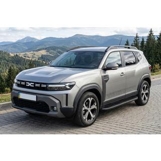 Sānu sliekšņi Tayga Black V1 (2 gab., alumīnijs) foto 1