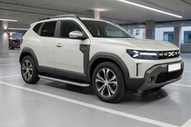 Renault Duster 2024– Sānu sliekšņi Tayga Grey V1 (2 gab., alumīnijs) foto 1