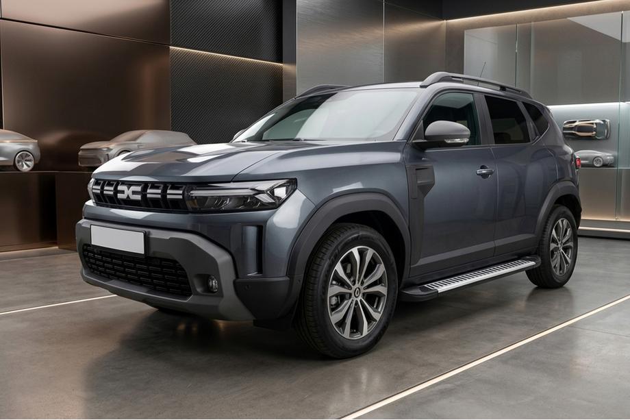 Renault Duster 2024– Sānu sliekšņi Line (2 gab., alumīnijs) Image