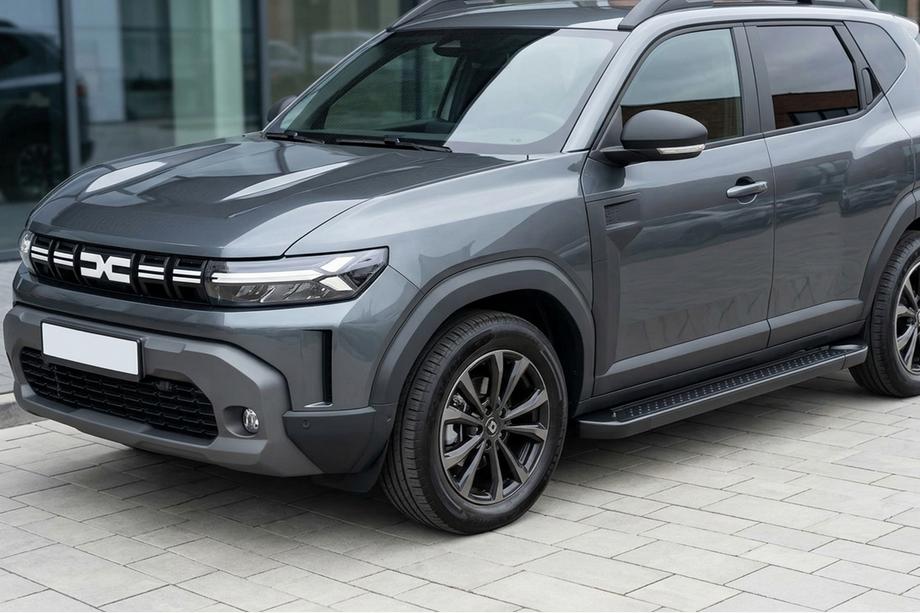 Renault Duster 2024– Sānu pakāpieni Allmond Black (2 gab., alumīnijs) Foto 1