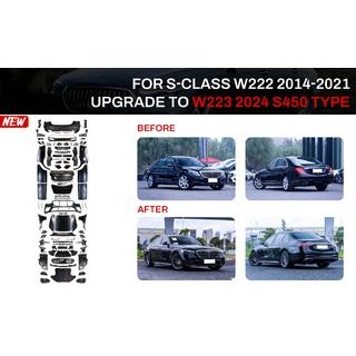Restailinga komplekts W223 AMG Line (ar durvju rokturiem un ieliktņiem)