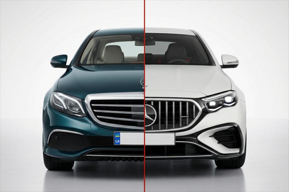 Mercedes E-klase W213 2016–2023 Facelift komplekts W214 AMG E53 Image