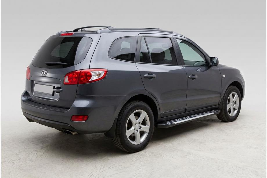 Hyundai Santa Fe 2 2006–2012 Sānu sliekšņi Sunrise (2 gab., alumīnijs) Image