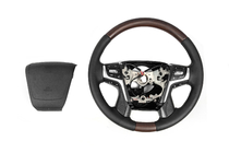 Toyota Land Cruiser 200 2007–2021 Stūre ar apsildi (tumšs koks) foto 6