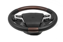 Toyota Land Cruiser 200 2007–2021 Stūre ar apsildi (tumšs koks) foto 4