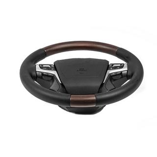 Stūre ar apsildi (tumšs koks) Toyota Land Cruiser 200 2007–2021 foto 4