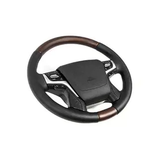 Stūre ar apsildi (tumšs koks) Toyota Land Cruiser Prado 150 2009–2023 foto 3