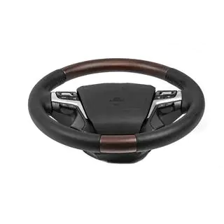 Stūre ar apsildi (tumšs koks) Toyota Land Cruiser Prado 150 2009–2023 foto 2