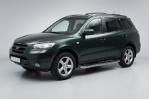 Hyundai Santa Fe 2 2006–2012 Sānu pakāpieni Maydos V1 (2 gab., alumīnijs ↗ nerūsējošais tērauds) foto 1