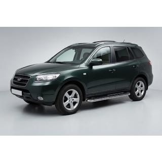 Sānu pakāpieni Maydos V1 (2 gab., alumīnijs ↗ nerūsējošais tērauds) Hyundai Santa Fe 2 2006–2012 foto 1