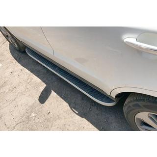 Sānu pakāpieni Tayga Grey (2 gab., alumīnijs) Hyundai Santa Fe 2 2006–2012 foto 4