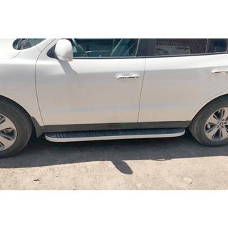 Sānu pakāpieni Tayga Grey (2 gab., alumīnijs) Hyundai Santa Fe 2 2006–2012 foto 2