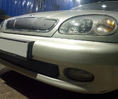 Daewoo Lanos 1998–2017 Ziemas pārsegs radiatora restei (augšējais) foto 4