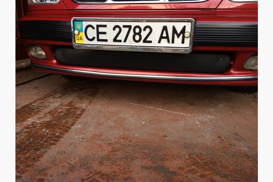 Daewoo Lanos 1998–2017 Ziemas pārsegs radiatora restei (apakšējais) Matēta Foto 2