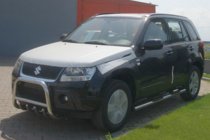 Suzuki Grand Vitara 2005–2017 Sānu aizsargcaurules (2 gab., nerūsējošais tērauds) foto 3