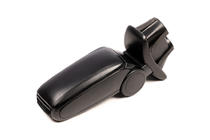 Peugeot 208 2012–2019 Roku balsts (melns) foto 2
