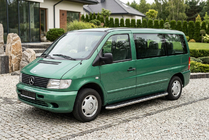 Mercedes Vito W638 1996–2003 Sānu pakāpieni Maydos V1 (2 gab., alumīnijs ↗ nerūsējošais tērauds) foto 1