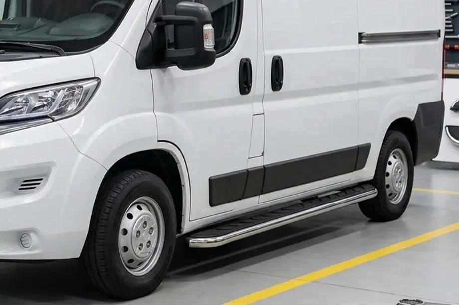 Citroen Jumper 2007–2025 Sānu pakāpieni Maydos V1 (2 gab., alumīnijs ↗ nerūsējošais tērauds) Image