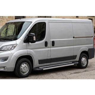 Sānu pakāpieni RedLine V1 (2 gab., alumīnijs) foto 1