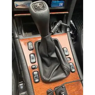 Pārnesumu pārslēga rokturis (āda) Mercedes E-сlass W210 1995–2002 foto 1