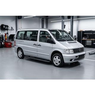 Sānu pakāpieni Bosphorus Black (2 gab., alumīnijs) Mercedes Vito W638 1996–2003 foto 1