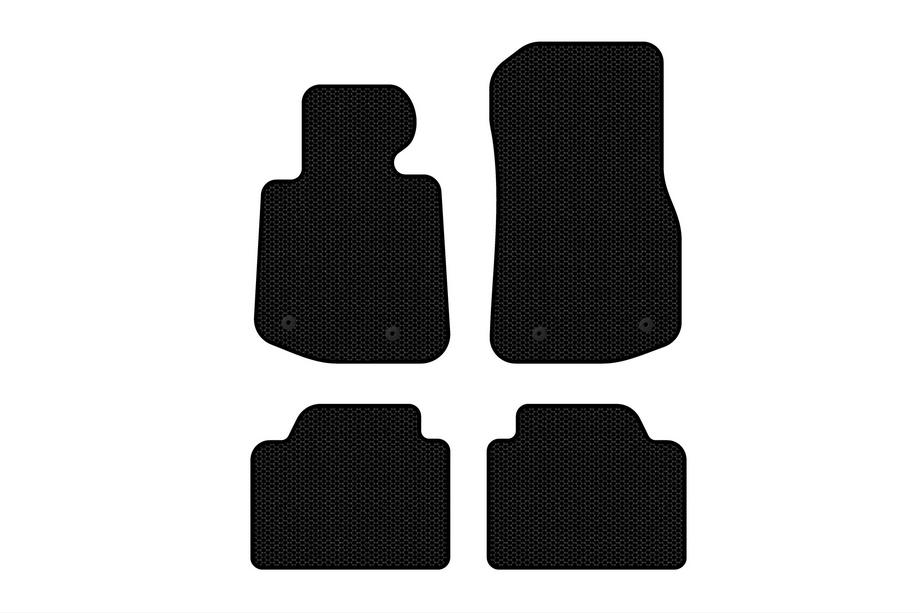 BMW 4 sērija F32/F33/F36 2012–2020 Gumijas paklājiņi Carsuit V2 (Melni) Image