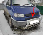 Volkswagen T4 Transporter 1990–2003 Apakšējais radiatora režģa pārsegs foto 1
