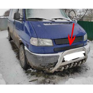Apakšējais radiatora režģa pārsegs Volkswagen T4 Caravelle/Multivan 1990–2003 foto 1