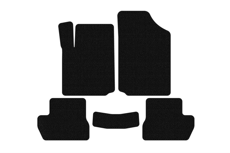 Citroen C-2 2003–2009 Carsuit gumijas paklājiņi (Melni) Foto 1
