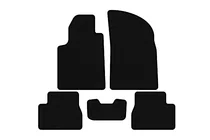 Citroen C-3 2002–2009 Carsuit gumijas paklājiņi (Melni) foto 1