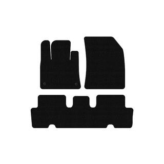 Gumijas salona paklāji Carsuit V1 (2 rindas, melni) Citroen C-4 Picasso 2013–2022 foto 1