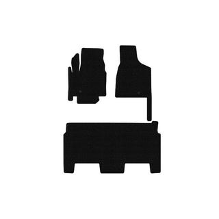Gumijas salona paklājiņi Carsuit (2008-2020, 2 rindas, 8-vietīgs/komplektācija SXT, melni) Dodge Grand Caravan V 2008–2020 foto 1