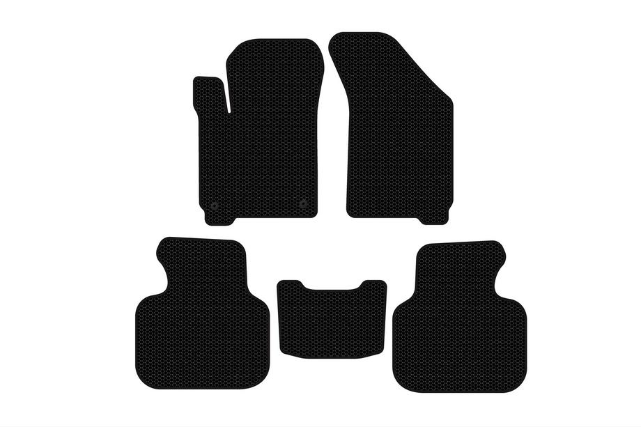 Dodge Journey 2008–2020 Gumijas salona paklājiņi Carsuit (2008-2011, melni) Image