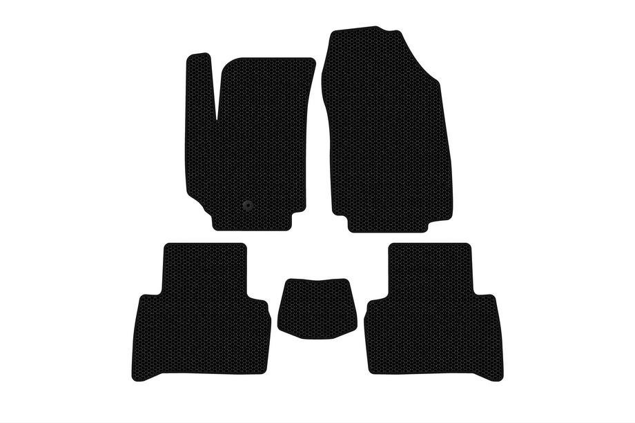 Fiat Croma 2005–2010 Gumijas salona paklājiņi Carsuit (2007-2010, SW, melni) Image