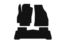 Fiat Fiorino/Qubo 2008–2024 Gumijas paklājiņi Carsuit (Fiorino, melni) foto 1