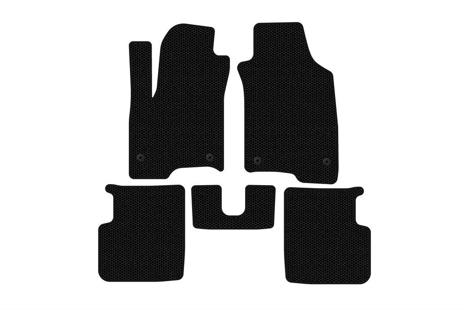Fiat Panda 2011–2023 Carsuit gumijas paklājiņi (Melni) Foto 1