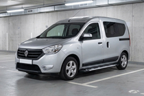 Dacia Dokker 2013–2022 Sānu sliekšņi Sunrise (2 gab., alumīnijs) foto 1
